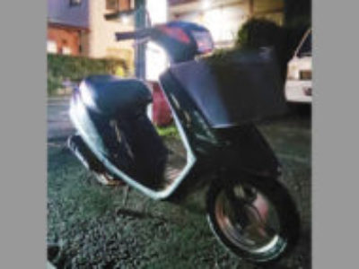 前橋市広瀬町2丁目で原付バイクのヤマハ JOG/2スト ブラックを無料引き取り処分