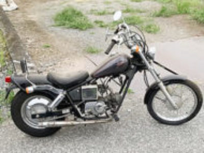 秩父市中村町で原付バイクのホンダ ジャズを無料で引き取り処分と廃車手続き代行しました