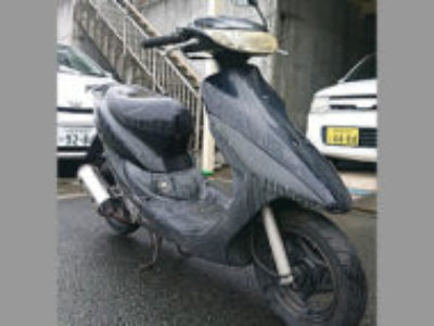 八王子市大船町で原付バイクのホンダ ライブDio ブラックを無料で引き取り処分