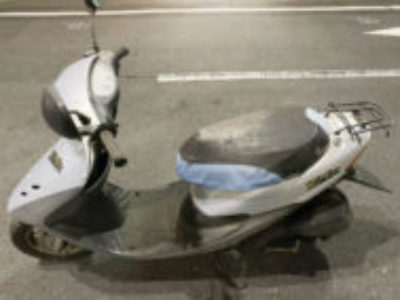 目黒区洗足2丁目で原付バイクのホンダ ライブDio を無料引き取り処分
