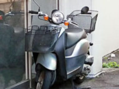 練馬区氷川台で原付バイクのホンダ トゥデイ FIを無料引き取り処分と廃車手続き代行