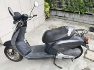 荒川区東日暮里で原付バイク ホンダ トゥデイ グレーの引き取り処分と廃車を無料で行いました！