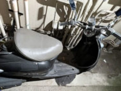足立区梅田で原付バイクのヤマハ ビーノ2サイクル(A-5AU)を無料で引き取り処分