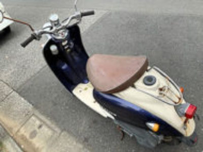 江戸川区南葛西で原付バイク ヤマハ ビーノ2スト(A-5AU)の引き取り処分と廃車を無料で行いました！