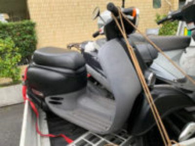 葛飾区東堀切(東京)で原付バイク ホンダ ジョルノの引き取りと処分・廃車を無料でしました！