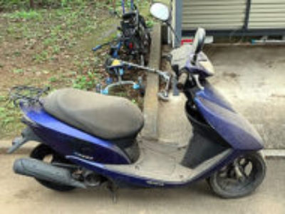 福生市熊川で原付バイクのホンダ Dio FIを無料引き取り処分と廃車