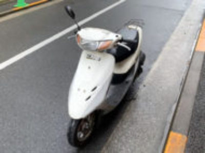 品川区豊町(東京)の原付バイク ホンダ ライブDio Jの引き取りと処分を無料で行いました！