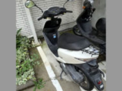 飯能市美杉台にある原付バイクのホンダ Dio FIを無料で引き取り処分と廃車しました