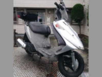 杉並区高井戸西で原付バイク スズキ アドレスV125Gの引き取り処分と廃車を無料で行いました！