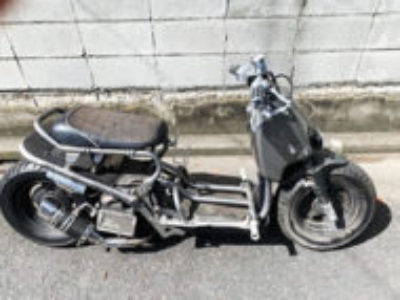 江戸川区中葛西で原付バイク ホンダ ズーマー カスタムの引き取り処分を無料で行いました！