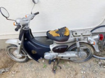 つくば市柴崎で原付バイクのホンダ リトルカブを無料で引き取り処分