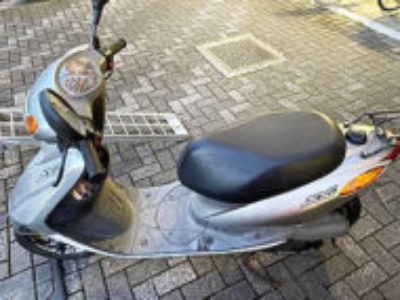 千葉市稲毛区轟町で原付バイクのヤマハ JOG FIを無料で引き取り処分
