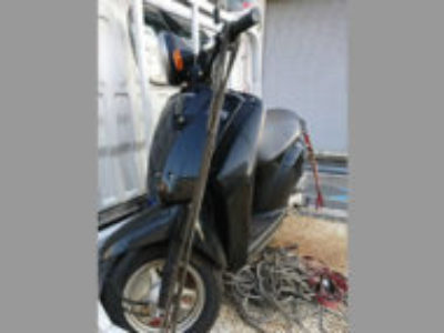 浦安市北栄4丁目で原付バイクのホンダ トゥデイ ブラックを無料で引き取り処分