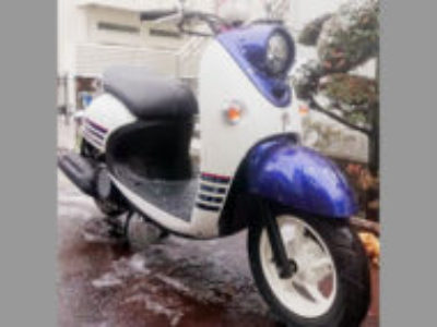大田区久が原にあった原付バイク ヤマハ ビーノ FI DXの引き取りと処分を全て無料で行いました！