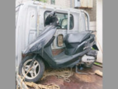 大田区南馬込(東京)にあった原付バイク ホンダ Dio(AF62)の引き取り処分と廃車を無料で行いました！