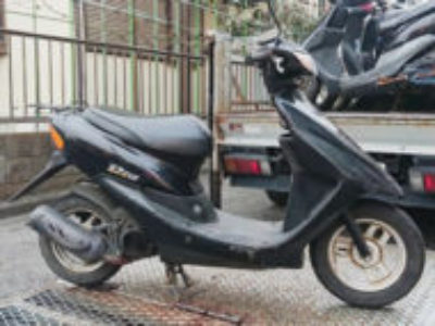 多摩市東寺方で原付バイクのライブDio Sを無料引き取り処分と廃車