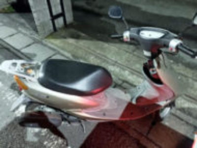 相模原市南区御園3丁目で原付バイクのJOGを無料で引き取り処分と廃車