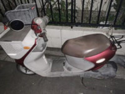 ひばりが丘北1丁目で原付バイクのレッツ4 バスケットを無料で引き取り処分