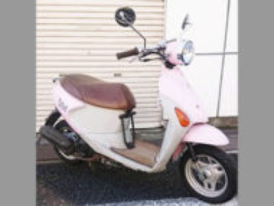練馬区大泉学園町で原付バイクのスズキ レッツ4パレット オーキッドピンクを無料引き取り処分と廃車