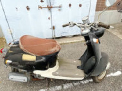 柏市豊四季で原付バイクのヤマハ ビーノを無料で引き取り処分