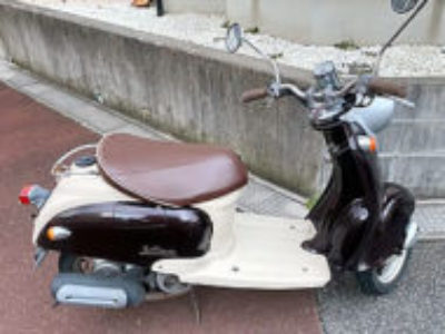 船橋市高根町で原付バイクのヤマハ ビーノを無料引き取りと処分