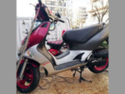 板橋区蓮根(東京)で原付50ccバイクのキムコ スーパー9Sを無料で引き取り処分しました！