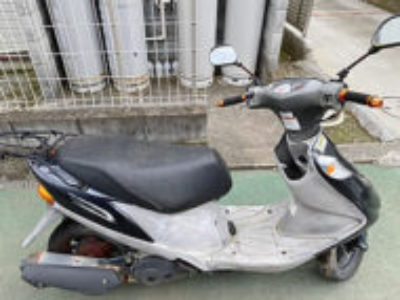 秦野市堀川で原付バイクのアドレスV125Gを無料引き取り処分と廃車
