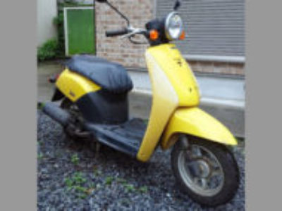 朝霞市朝志ケ丘で原付バイクのホンダ トゥデイ オリオンイエローを無料で引き取りと処分