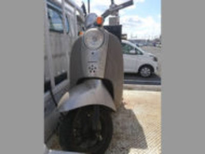 柏市豊四季で原付バイクのクレアスクピー DXを無料で引き取り処分