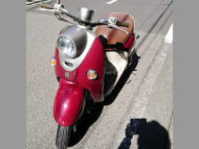 大田区大森中(東京)で原付バイク ヤマハ ビーノ4ストの引き取り処分を無料で行いました！