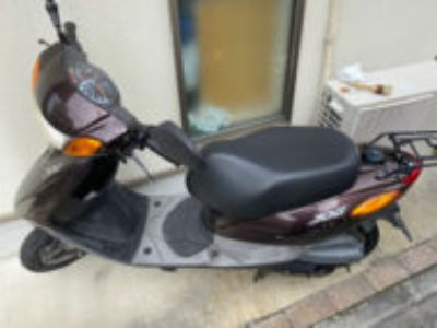 東京都北区赤羽で原付バイク ヤマハ JOG FI(SA36J)の引き取り処分と廃車を無料で行いました！