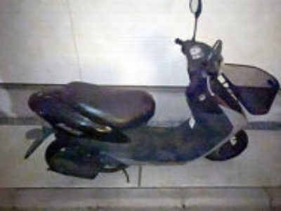 川越市砂で原付バイクのスズキ レッツ2を無料引き取りと処分