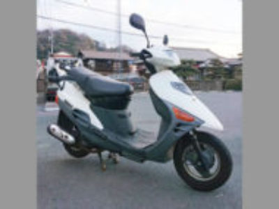 神奈川県中郡大磯町で軽二輪バイクのスズキ ヴェクスター150 ホワイトを無料で引き取り処分しました