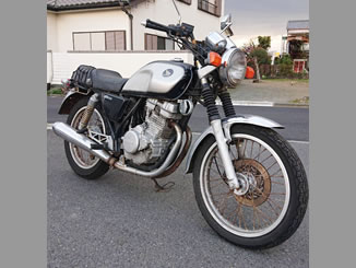 大磯町国府新宿で無料で引き取りをした250ccバイクのGB250 クラブマン