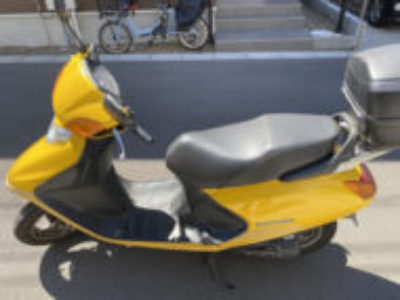 船橋市旭町1丁目で原付バイクのスペイシー100を無料引き取りと処分