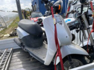 加須市で原付バイクの初代トゥデイを無料引き取り処分と廃車