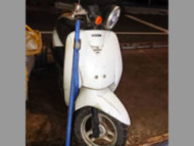 東京都足立区六町で原付バイクのトゥデイ パールキャンサーホワイトを無料引き取り処分と廃車！