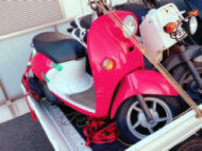船橋市前原東で原付バイクのビーノを無料引き取り処分と廃車