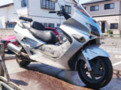 高崎市中居町で250ccバイクのホンダ フォルツアを無料で引き取り処分