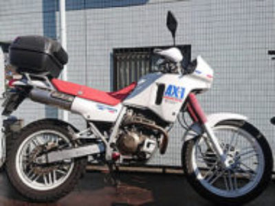 朝霞市西原で250ccバイクのホンダ AX-1を無料で引き取りと処分をいたしました