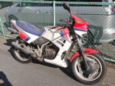 朝霞市西原で250ccバイクのホンダ MVX250Fを無料で引き取りと処分しました