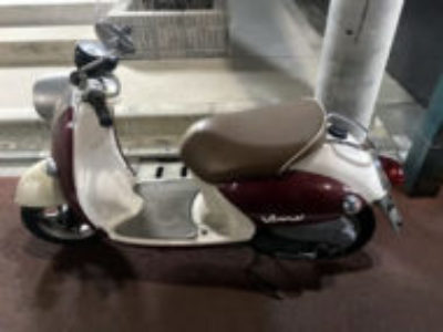 板橋区大谷口北町(東京)にあった原付バイクのビーノ FIの引き取り処分と廃車を無料で行いました！