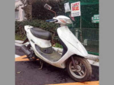 町田市山崎町で原付バイクのライブDio Sを無料で引き取り処分