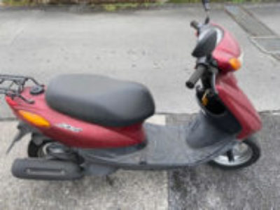 福生市熊川の原付バイク JOG FIを無料引き取り処分と廃車