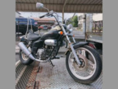 前橋市天川大島町で原付バイクのマグナ50を無料取り処分と廃車