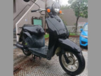 朝霞市膝折町で原付バイクのホンダ 初代トゥデイ パールプロキオンブラックを無料で引き取り処分しました！