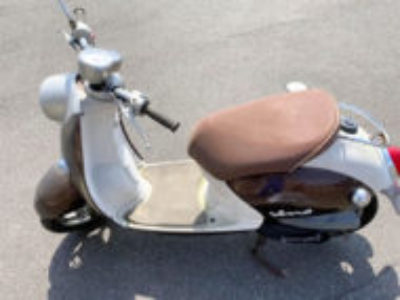 小山市東城南で原付バイクのビーノ FI ダークレディッシュグレーメタリック2を無料引き取り処分