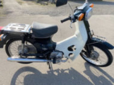 那須烏山市で原付バイクのスーパーカブ50 カスタムを無料で引き取り処分
