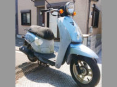 所沢市北所沢町で原付バイクのホンダ トゥデイ シリウスブルーメタリックを無料廃車しました