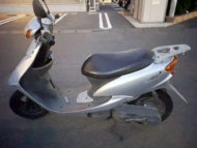 小山市犬塚で原付バイクのリモコンJOGを無料引き取り処分と廃車